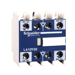 Schneider Electric Blok styków bezzwłocznych TeSys D 2NC, LA1DX02