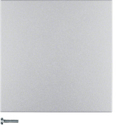 B.KWADRAT/B.7 MODUŁ ALUMINIUM MAT PRZYCISK 1X DO ŚCIEMNIACZY PRZYCISKOWYCH KNX