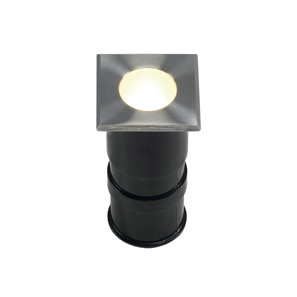 POWER TRAIL-LITE STAL NIERDZEWNA OPRAWA NAJAZDOWA LED 1W WW 3000K 45LM IP67 STAL NIERDZEWN 316 SZKŁO