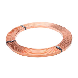 BEDNARKA ODGROMOWA MIEDZIOWANA FE/CU 25x4 KRĄŻKI PO 30M ~25KG