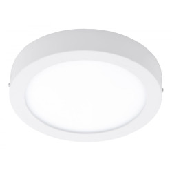 FUEVA 1 BIAŁY OPRAWA SUFITOWA PLAFON NT LED 22W WW 3000K 2200LM FI300 IP20 METAL/ TWORZYWO