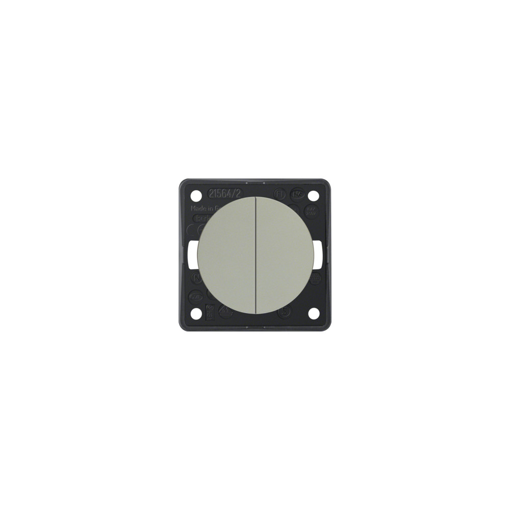 INTEGRO FLOW MODUŁ CHROM ŁĄCZNIK SERYJNY 2X ZACISKI ŚRUBOWE 10AX 250V
