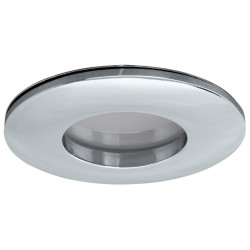 MARGO-LED CHROM OPRAWA SUFITOWA OKRĄGŁA PT LED 5W WW 3000K 400LM IP65 ODLEW ALUMINOWY/ TWORZYWO