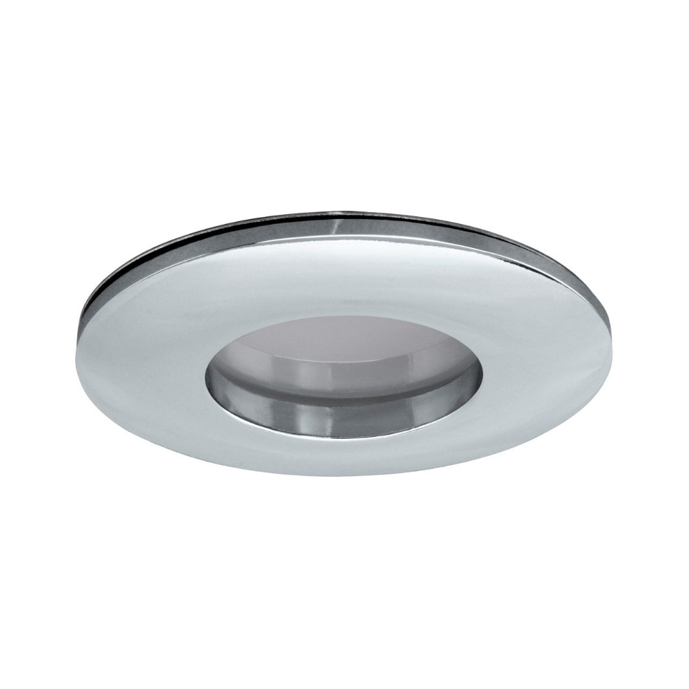 MARGO-LED CHROM OPRAWA SUFITOWA OKRĄGŁA PT LED 5W WW 3000K 400LM IP65 ODLEW ALUMINOWY/ TWORZYWO