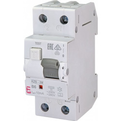 KZS-2M B 25A/ 300MA/AC WYŁĄCZNIK RÓŻNICONADPRĄDOWY B 25A 1P+N 2M 300MA AC 10KA