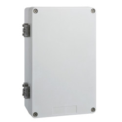 Schneider Electric Harmony XAPS Pusta kaseta sterująca bez otworów szara 151x241 mm plastikowa, XAPA4100