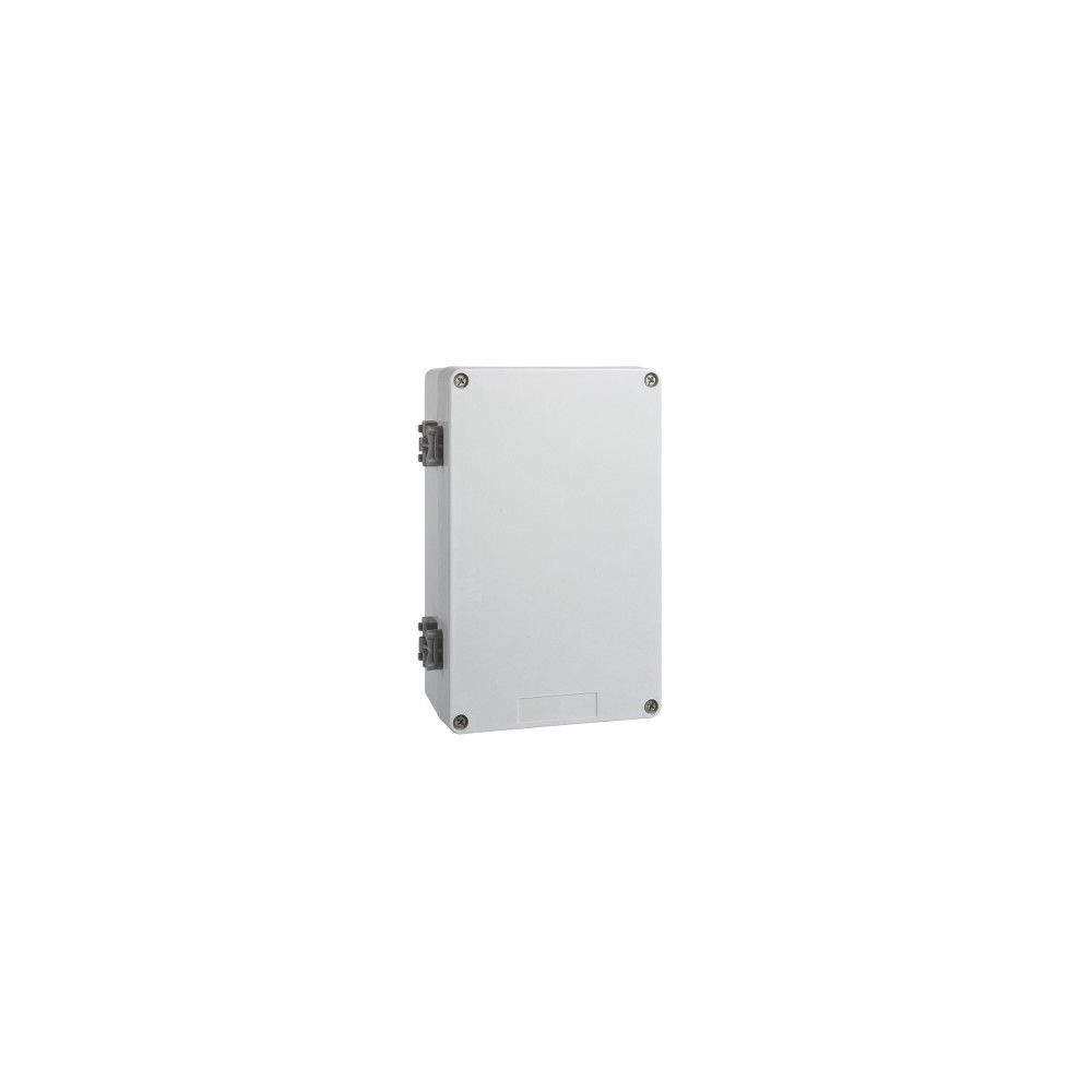 Schneider Electric Harmony XAPS Pusta kaseta sterująca bez otworów szara 151x241 mm plastikowa, XAPA4100