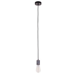 MILLENIA CZARNY OPRAWA WISZĄCA 1X E27/ 60W IP20 ALUMINIUM