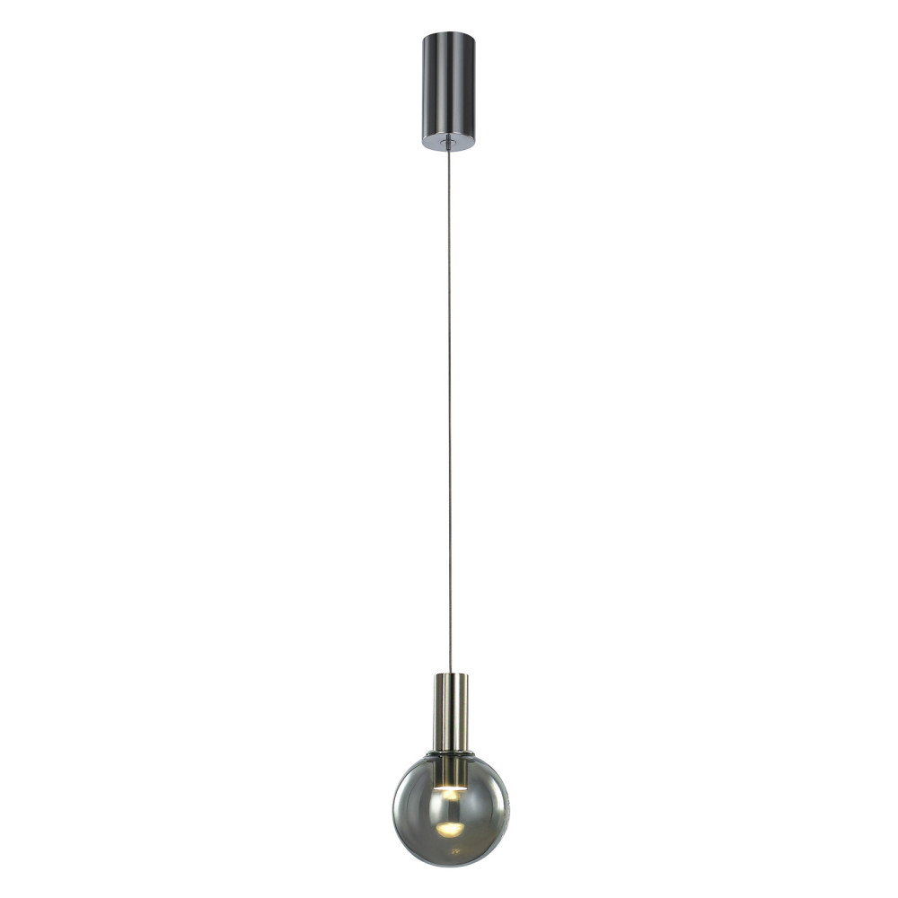 ARIA CHROM/ DYMIONY OPRAWA WISZĄCA LED 6W WW 3000K 84LM IP20 STOP METALI