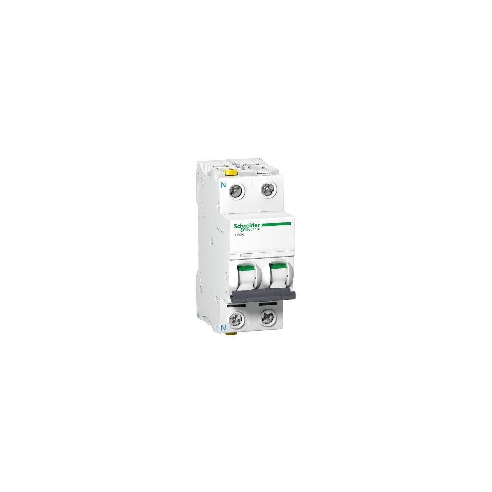 Schneider Electric Wyłącznik nadprądowy Acti9 iC60H-C20-1N C 20A 1N-biegunowy, A9F07620