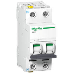 Schneider Electric Wyłącznik nadprądowy Acti9 iC60H-C20-1N C 20A 1N-biegunowy, A9F07620