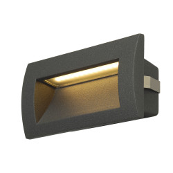 DOWNUNDER OUT ANTRACYT OPRAWA ŚCIENNA FASADOWA PT LED 4W WW 3000K 85LM IP55 ALUMINIUM/ TWORZYWO
