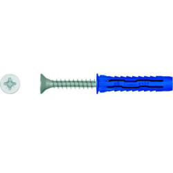 KOŁEK UNIWERSALNY 4ALL 10 X 50MM Z WKRĘTEM, 8 SZT