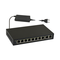 SWITCH 10-PORTOWY S108-90W DO 8 KAMER IP