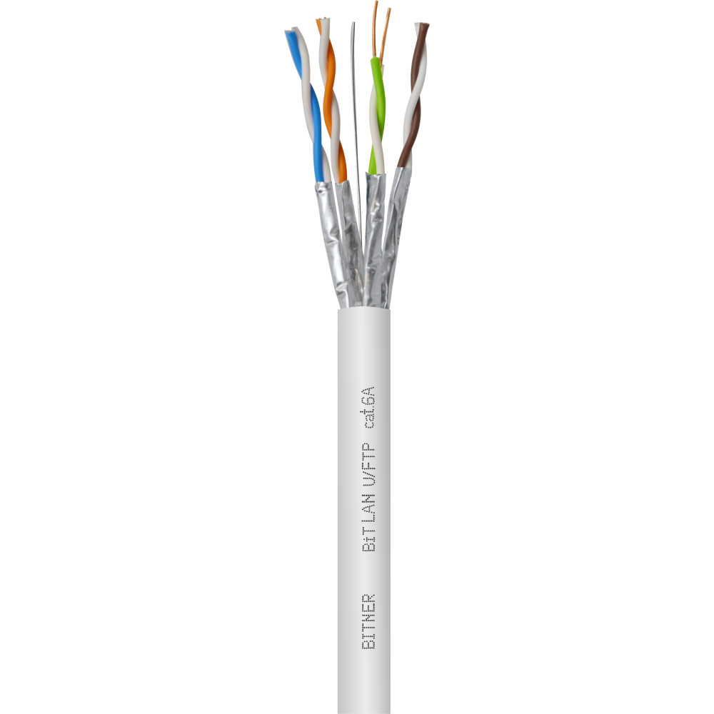 BITLAN U/FTP 4X2X23 AWG CAT.6A 500MHZ KABEL TELEINFORMATYCZNY EKRANOWANY PARY