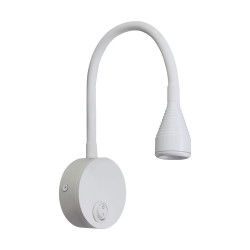 POLA BIAŁY OPRAWA ŚCIENNA KINKIET NT LED 3.5W NW 4100 245LM IP20 ALUMINIUM/ SZKŁO AKRYLOWE
