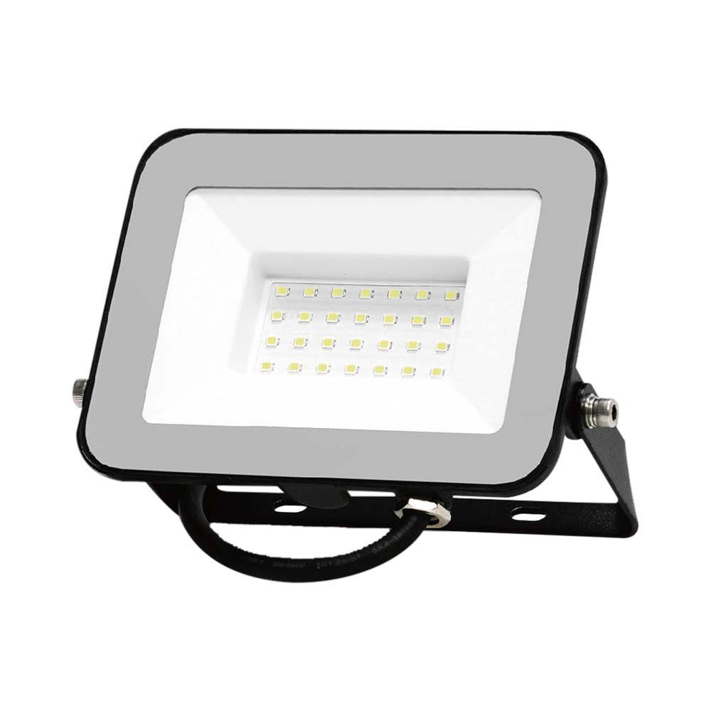VT-44030 CZARNY OPRAWA NAŚWIETLACZ LED 30W NW 4000K 2505LM IP65 115ST AL