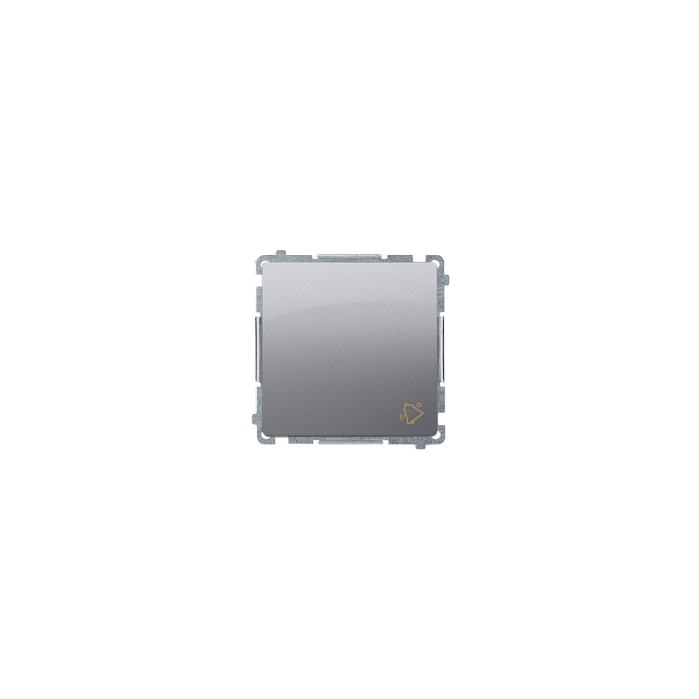 SIMON BASIC MODUŁ INOX PRZYCISK "DZWONEK" ZACISKI ŚRUBOWE 16AX 250V