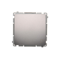 SIMON BASIC MODUŁ INOX PRZYCISK "DZWONEK" ZACISKI ŚRUBOWE 16AX 250V
