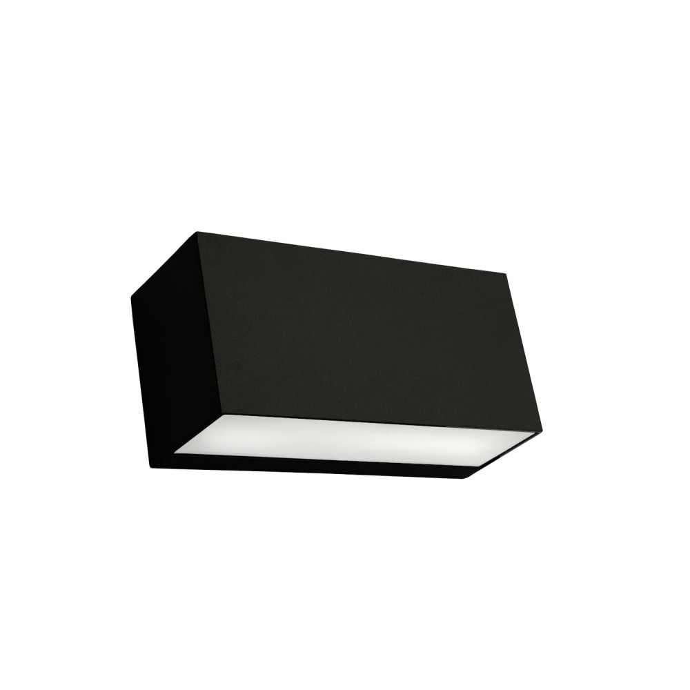 ASKER CZARNY OPRAWA ŚCIENNA KINKIET 1X E27/ 42W JEDNOSTRONNY IP65 PC/ ODLEW AL