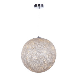 STELLO CHROM OPRAWA WISZĄCA LED 15W WW 3000K 1050LM IP20 STAL/ ALUMINIUM