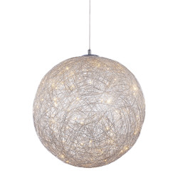STELLO CHROM OPRAWA WISZĄCA LED 15W WW 3000K 1050LM IP20 STAL/ ALUMINIUM