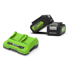 24V 2xAKUMULATOR 4Ah+ŁADOWARKA DUAL GSK24B4X
