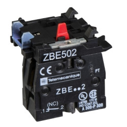 Schneider Electric Harmony XB4 Pojedynczy blok styków Ø22 1NC zaciski śrubowe, ZBE502