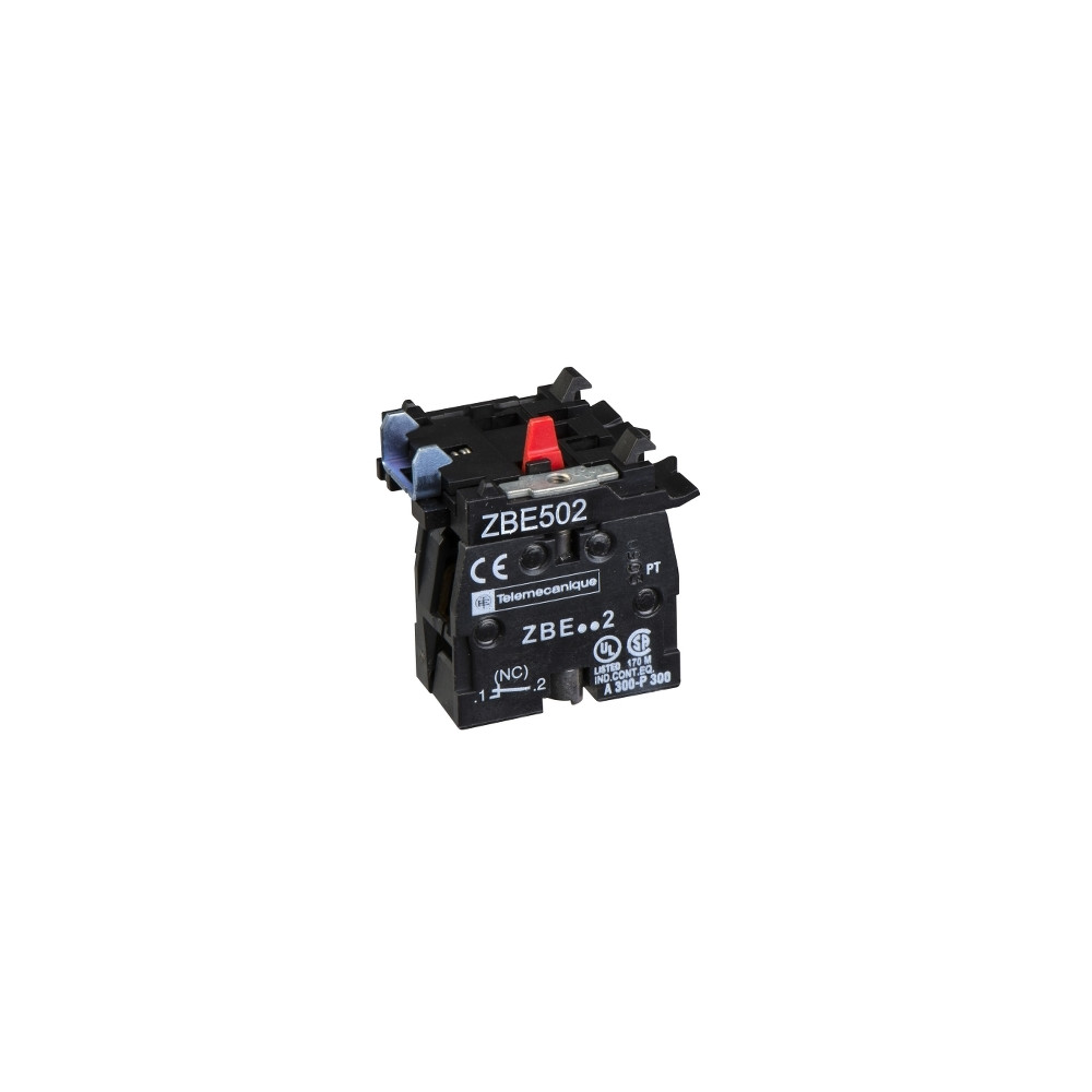 Schneider Electric Harmony XB4 Pojedynczy blok styków Ø22 1NC zaciski śrubowe, ZBE502
