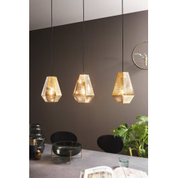 CHIAVICA 1 MOSIĄDZ OPRAWA WISZĄCA 3X E27/ 28W IP20 STAL