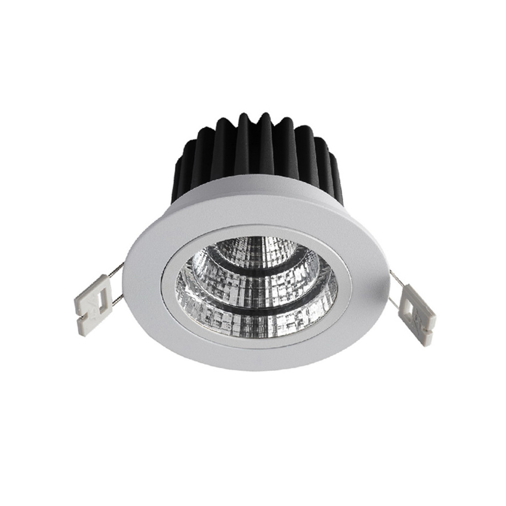 WEST BIAŁY PIASKOWANY OPRAWA SUFITOWA PT LED 9W WW 3000K 900LM IP20 ALUMINIUM