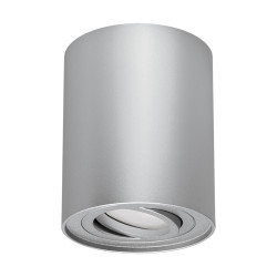 HARY SREBRNY OPRAWA SUFITOWA SPOT NT 1X GU10/ 35W IP20 ODLEW ALUMINIUM