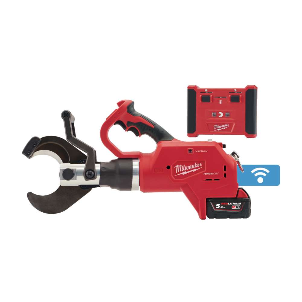 M18 HCC75R-502C OBCINAK HYDRAULICZNY AKUMULATOROWY 18V 75MM 77.8KN 2X5.0 AH WALIZKA
