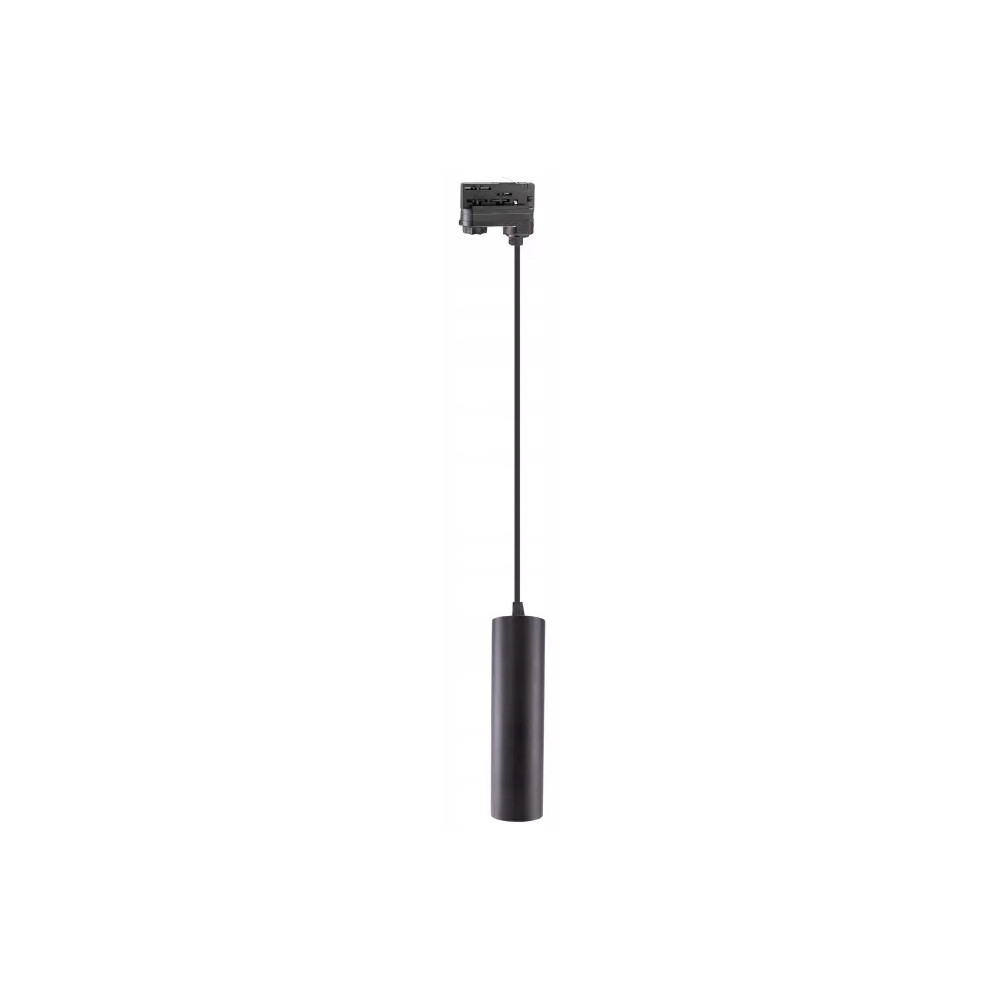 MADARA MINI II GU10 ZWIS NA SZYNOPRZEWÓD 3F 230V IP20 FI55*200MM CZARNY KABEL 1M