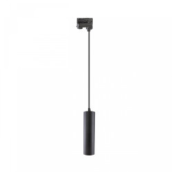 MADARA MINI II GU10 ZWIS NA SZYNOPRZEWÓD 3F 230V IP20 FI55*200MM CZARNY KABEL 1M