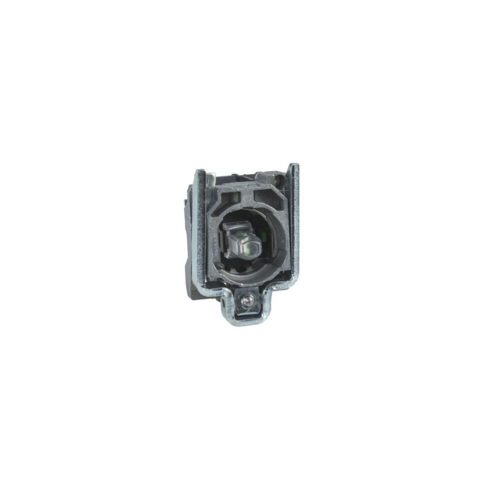 Schneider Electric Harmony XB4 Korpus przycisku z elementem świetlnym biały LED 230/240V 1NO metalowy, ZB4BW0M11
