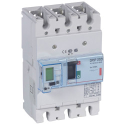 DPX3 250 WYŁĄCZNIK MOCY 100A 3P 36KA 400V AC ZACISKI ŚRUBOWE WYZW ELEKTRONICZNY Z POMIAREM