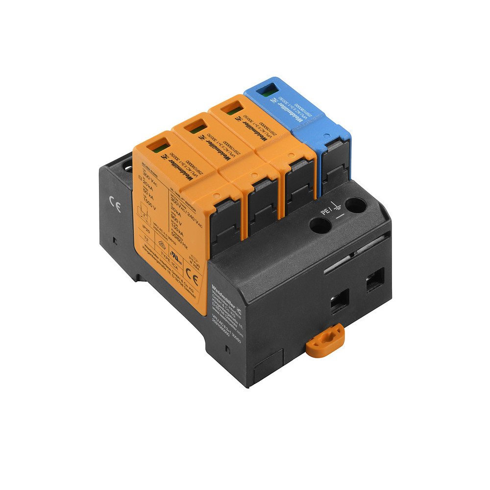 VPU AC II 3+1 300/50 OGRANICZNIK PRZEPIĘĆ KLASY C