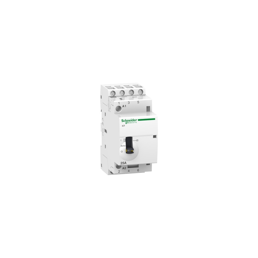 Schneider Electric Stycznik modułowy Acti9 iCT50r25-40-230 25A 4NO 50/60Hz 220/240 VAC, A9C21834