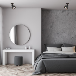 OVAL CZARNY OPRAWA ŚCIENNA KINKIET NT 1XE27/ 60W IP20 METAL/ DREWNO