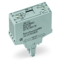 MODUŁ PRZEKAŹNIKOWY 20MM 24V DC 2P