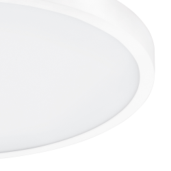 FUEVA 1 BIAŁY  OPRAWA SUFITOWA PLAFON NT LED 22.3W WW 3000K 2500LM FI400 IP20 ALUMINIUM/ TWORZYWO