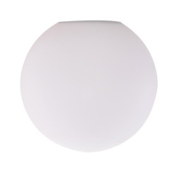 KAMA/ CORDEL BIAŁY KLOSZ 1X G9 15CM SZKŁO