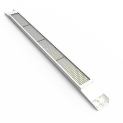 LOW BAY FLEX BIAŁY OPRAWA SUFITOWA LED 105W NW 4000K 16800LM 1500MM IP23 IK08 90ST ALUMINIUM/ PC