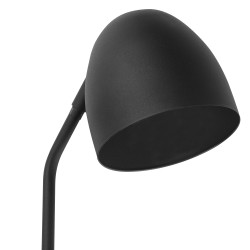 SOHO BLACK CZARNY OPRAWA ŚCIENNA KINKIET NT 1X E27/ 15W IP20 METAL/ TWORZYWO