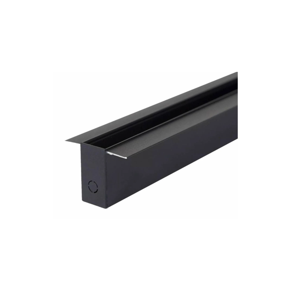 ALFA CZARNY SZYNOPRZEWÓD OŚWIETLENIOWY MAGNETYCZNY PT GIPS1 1F 1M ALUMINIUM