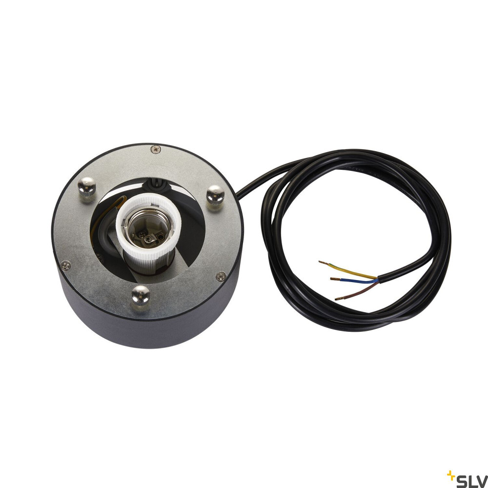 PARA CZARNY OPRAWA WISZĄCA 1X E27/ 150W IP20 ALUMINIUM