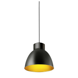 PARA CZARNY OPRAWA WISZĄCA 1X E27/ 150W IP20 ALUMINIUM