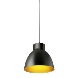PARA CZARNY OPRAWA WISZĄCA 1X E27/ 150W IP20 ALUMINIUM