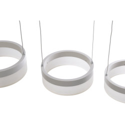 RING BIAŁY OPRAWA WISZĄCA LED 36W NW 4000K 2520LM IP20 METAL/ AKRYL